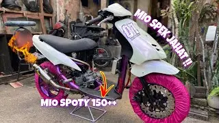 BONGKAR SPEK MIO ROAD RACE VIRAL 150++ | GARAPAN TANGAN ANAK SMA‼️