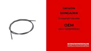 Shindaiwa C506000630 - Driveshaft Flexible (Original OEM part)