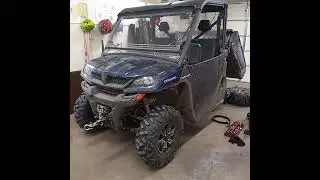CFMoto UForce 1000, 1000XL DIY Clutching primary and secondary for engagement and larger tires