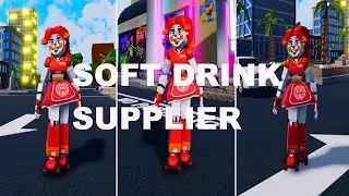How to get SOFT DRINK SUPPLIER BADGE MORPH in FNAF SECURITY BREACH MULTIVERSE RP ROBLOX!