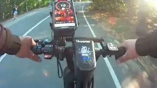 iScooter iX10 MAX vs GPS Speedometr