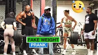Elite Powerlifter's Fake weight Prank ft  Anatoly | Anatoly Gym Prank Reaction