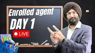 Enrolled Agent Live Classes I EA Coaching I EA Coaching in Hindi I US TAX Course #enrolledagent #ea