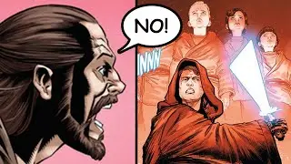 The Force Warned Gui-Gon Jinn of Anakin's Turn To The Dark Side? - Star Wars Comics (CANON)