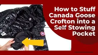 How To Fold Canada Goose Crofton Jacket Into Pocket