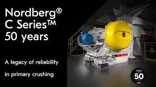 Metso celebrates 50 years of Nordberg&reg; C Series&trade; jaw crushers!