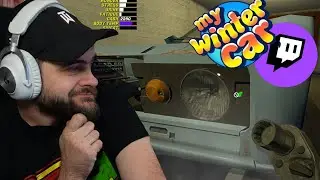 Spokojny zimowy wiecz&oacute;r. Garaż i rozmowy - My Winter Car (Live #6)