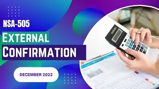 NSA-505 External Confirmation | CAP-II Audit | Dec 2022 | Aashik Info
