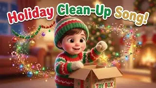 Holiday Clean-Up Song for Little Helpers 🎁 | Kids Music for Toddlers & Preschoolers | Nursery Rhymes