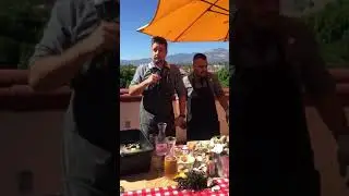 Guy vomits at oyster eating contest