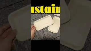 You can bake in the bagasse container,eco-friendly biodegradable food tray-WatsonPak Manufacturer