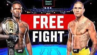 Alex Pereira vs Israel Adesanya 1 | Full Fight Highlights #ufc #israeladesanya #alexpereira #ufc287