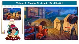 June's Journey - Volume 5 - Chapter 21 - Level 1154 - Film Set (Complete Gameplay, in order)