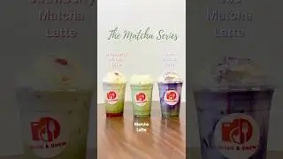 Our Matcha Series 🧡❤️ clicknchew.ca #matcha #matchalatte #matchalover #moncton #cafe #newbrunswick