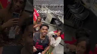 Meeting Kobe Brown of LA Clippers #kobebrown #laclippers #nbaplayer
