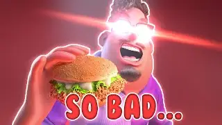GrubHub Ad but it's a terrible commentary video