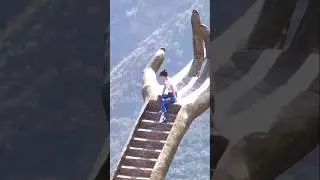Why Do They Risk Their Lives Climbing There? 🤔