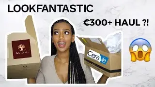 &euro;300+ LOOKFANTASTIC HAUL: CeraVe, Giorgio Armani, As I Am & MORE