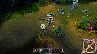 [1080p] LOL 천상계 관전 CJ BLAZE 새 서폿 건자형 리신 놀라운 컨트롤~!