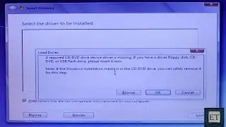 Исправления для Windows 7: отсутствует требуемый драйвер CD-DVD (ошибка установки Windows 7 через...