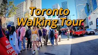 🇨🇦 Toronto Walking Tour | Yonge Street | Downtown City Walk