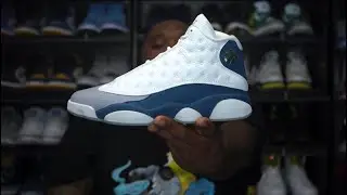 FIRST LOOK: Air Jordan 13 French Blue Sneaker Review