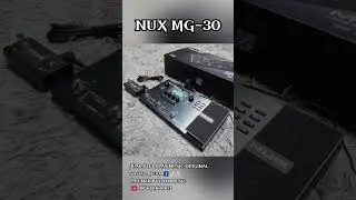 Nux MG30 Multi Effects Modeling Guitar Effects Processor