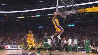 Los Angeles Lakers 2010 Game 6 Finals Dunks (Jordan Farmar & Shannon Brown)
