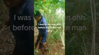 I was on my own farming before the bike man interrupted 😂🙉