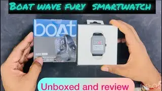 Boat latest smart watch | Boat wave fury #callingsmartwatch #boat #unboxing #smartwatch#tech 