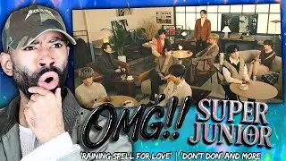 ELF reacts to SUPER JUNIOR M/V's | 'Don't Don', 'Raining Spell for Love' and More | Honest Reaction