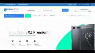Cena Store - Electronics Store WooCommerce WordPress Theme | Digital Store eCommerce Theme