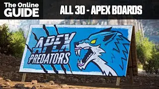 Forza Horizon 5 Rally Adventure - All 30 Apex Predator Bonus Board Location Guide