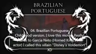 Horned King Multilinguage (MY PERSONAL RANKING OF VOICES)