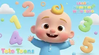 🥇 Learn Numbers 1 to 10 with Toto | Fun Counting Cartoon for Kids