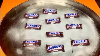Snickers Sensation: Mini Cream Ice Rolls - A Heavenly Blend of Chocolate | ASMR