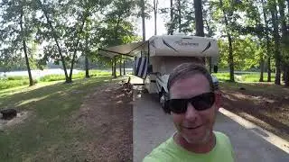 Indian Creek Recreation Area | Woodworth, LA. |RVING | Day35