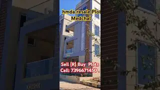Medchal hmda Plots for ReSale ,gheervani ,Ganga grndure,#realestate