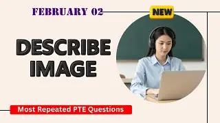 Describe Image PTE Speaking | Timer and Answers | Real Exam Questions February 2026