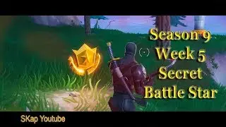 Fortnite - Secret Battle Star Season 9 Week 5 LOCATION Guide (near Haunted Hills)