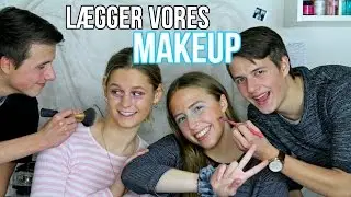 Tvillingerne lægger vores makeup // FEAT. kender du det drengene // 4. advent