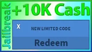 New Code For Jailbreak *10,000 CASH!!* | Jet Missiles Update | 2019 July