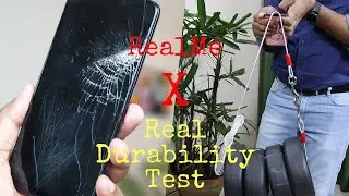 Realme X Pop Up Camera Durability Test | SCRATCH WATER BEND DROP | Gupta Information Systems | Hindi