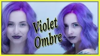 Violet Ombre Hair Colour Tutorial [Directions]