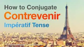 How to conjugate Contrevenir (to contravene ) in Imp&eacute;ratif tense.