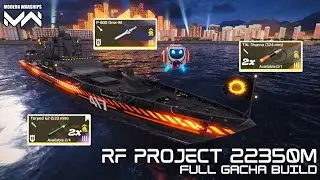 Full Gacha Build| RF Project 22350M| 2x TAL Shyena & 2x Torped 62| Frigate Class| Modern Warships