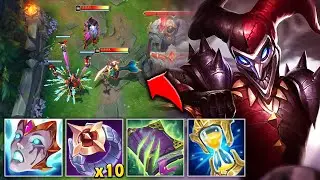 THE PERFECT GAME OF SHACO JUNGLE!! SNOWBALLING IN GRANDMASTER ELO