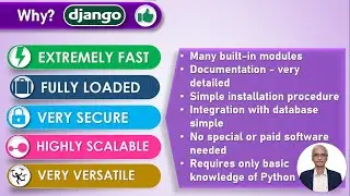 Great way to Learn Python Django : Course Overview