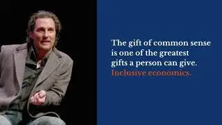 Matthew McConaughey: Breaking things down, feedback driven innovation.
