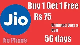 Buy 1 Get 1 Free | Recharge Jio Phone Plan And Free One Month Data And Call | New Upadate Jio Plan